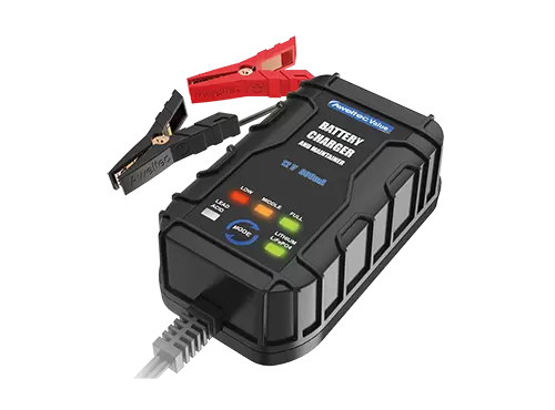 Aweltec 800mA Smart Battery Charger 12V Maintainer for Lead-Acid & Lithium