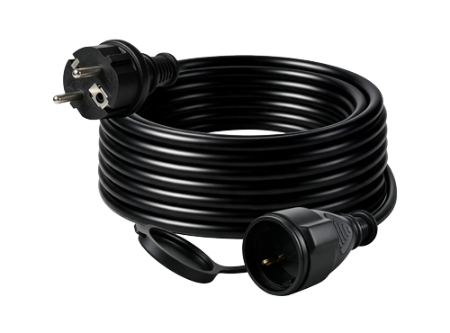 ALLROAD Outdoor Extension Cord Schuko IP44 16A Waterproof German Cable 5m
